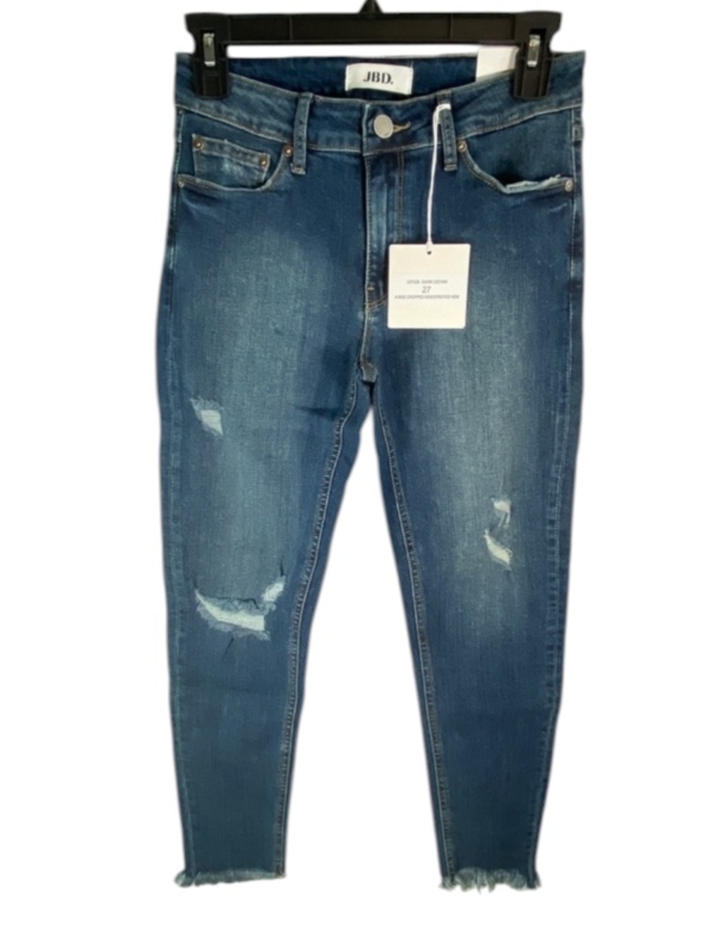 NWT! JBD High Rise Destroyed Ankle Skinny Jeans